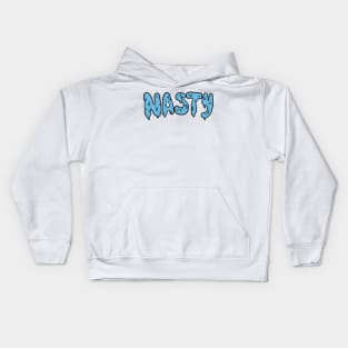 Nasty Blue Ooze Kids Hoodie